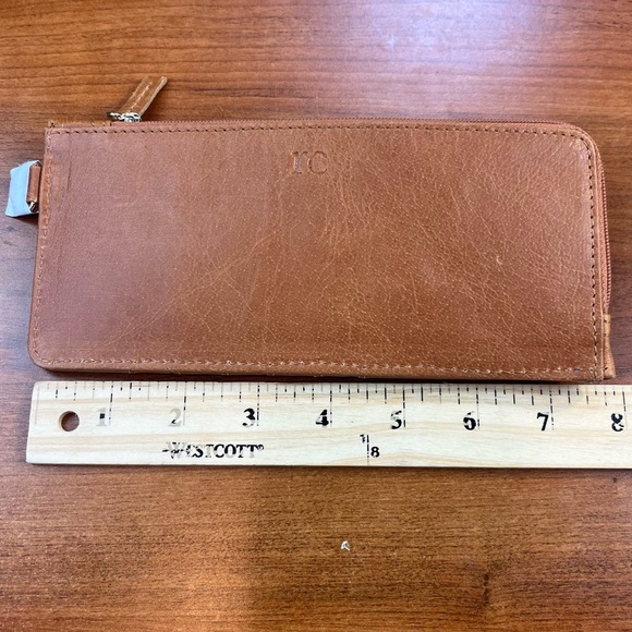 New Rachel Cruze 6 Slot Card Wallet Leather Clutch Zipper Pouch JOYN - Picture 10 of 12